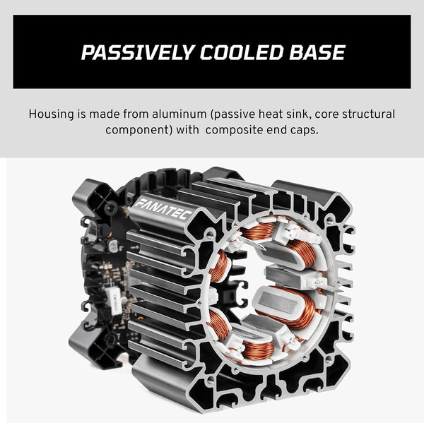 Fanatec Officially Licensed Gran Turismo DD Pro PlayStation® Sim Racing Steering Wheel, Base and Pedals – Polyphony Digital Wheel, 5 Nm FluxBarrier Direct Drive, 2-Pedal Set for PC, PS5, PS4