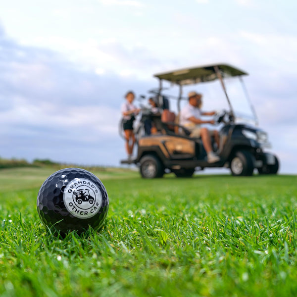 On Par Dad & Grandad Golf Balls Gift Pack - Includes Golf Tees, Ball Marker - Gag, Novelty Present - World's Best Dad, Golf Gifts for Men