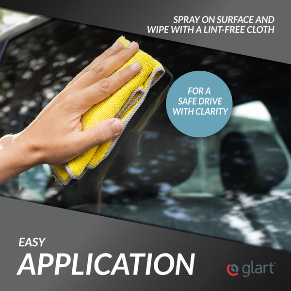Glart Premium Invisible Car Glass Cleaner 500ml, for Windows, Rain, Glass Polish, Screen Wash