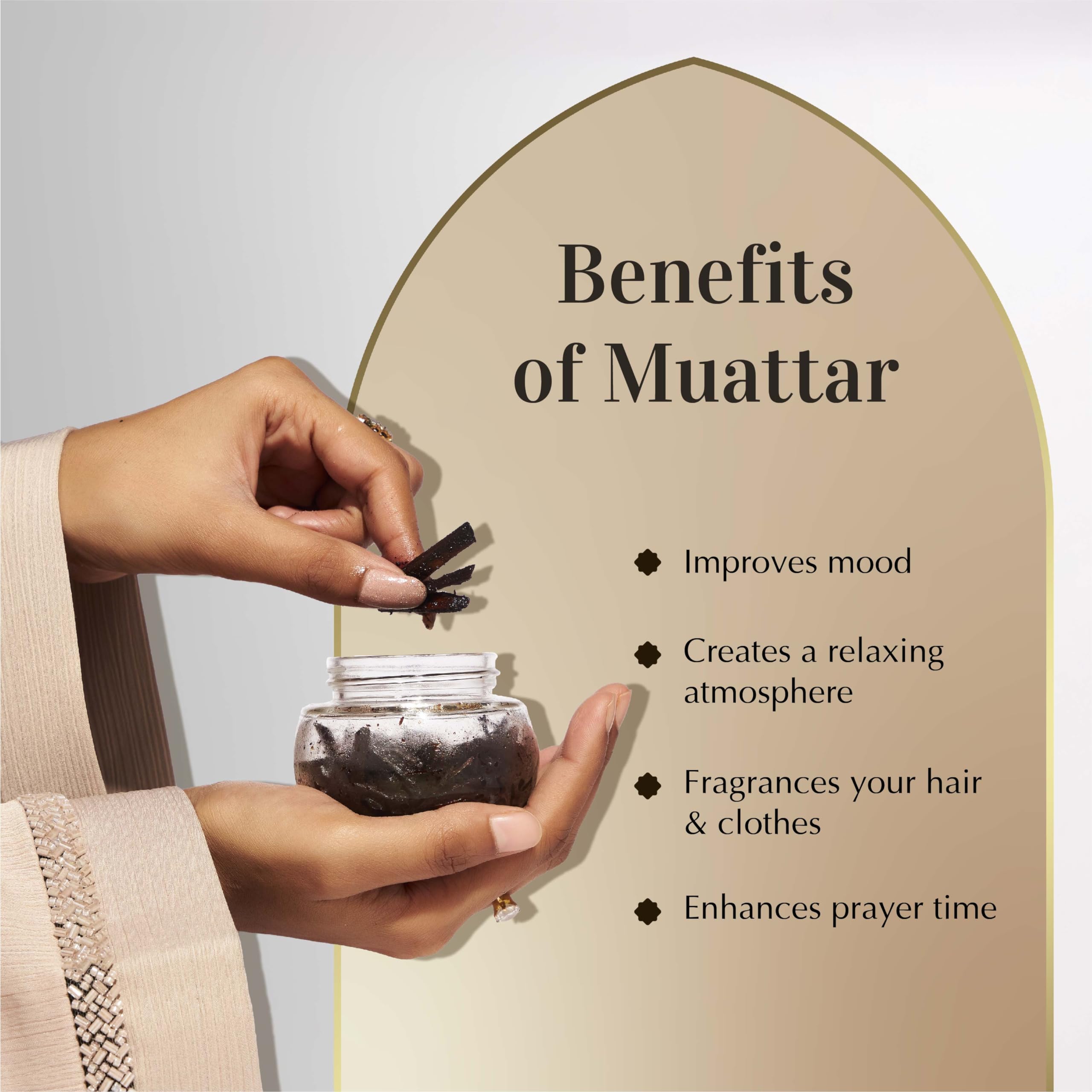 Arabian Oud Muattar Bakhoor by Dukhni | 3 Jars x 40g Arabic Oudh Bakhour Incense | Traditional Aromatic Wood Chips for Dukhni bakhoor burner, electric