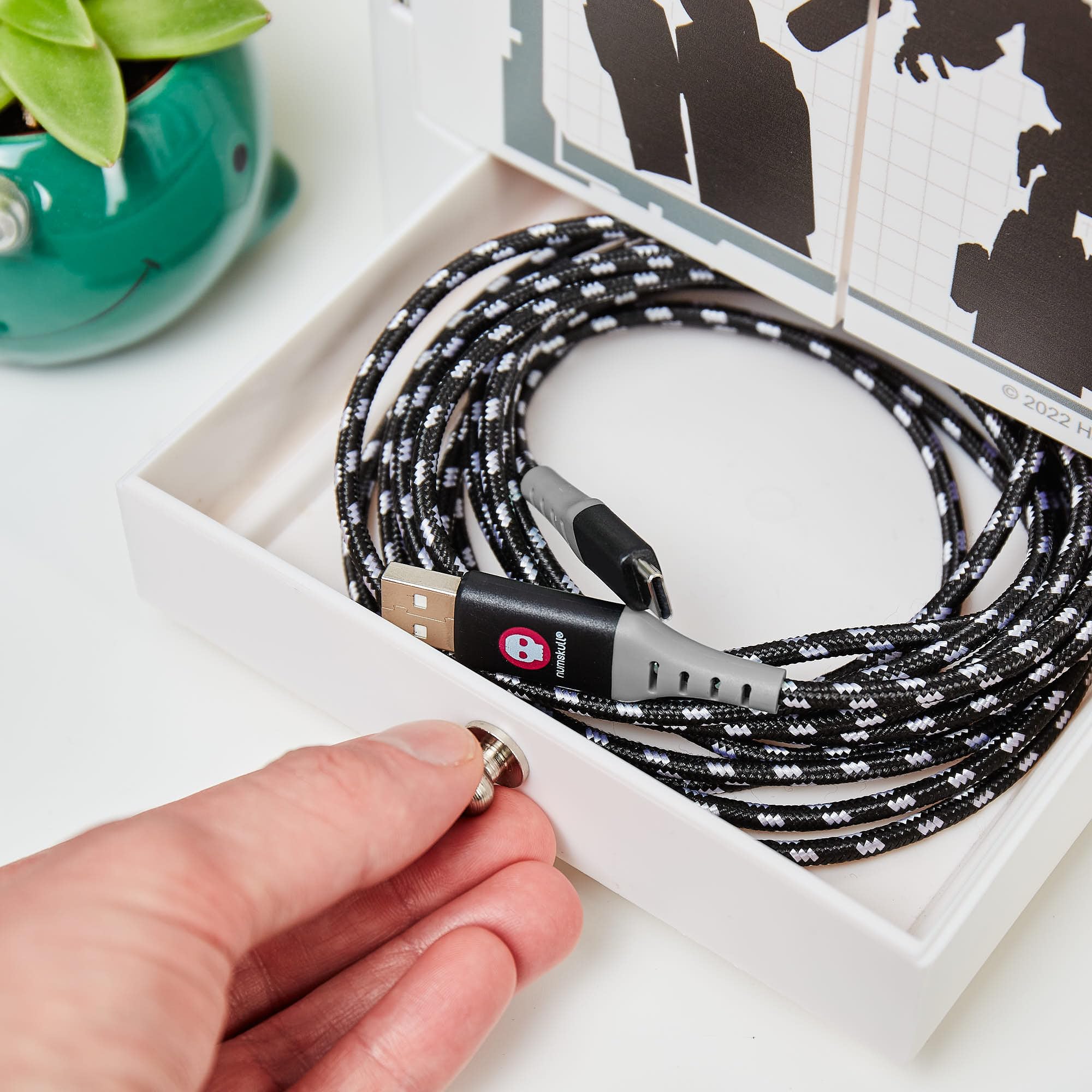 Numskull Official PS5-Inspired Gaming Accessory Locker & Storage Stand – Holds 10 Games/DVDs, 4 Controllers, Headset, and Accessories – Durable & Compact Organizer – Official PS5-Inspired Merchandise