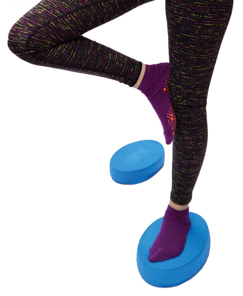 FitProducts Oval Balance Pads: Perfect for physiotherapy, Pilates, yoga, martial arts balance/endurance/core stability/strength training, movement