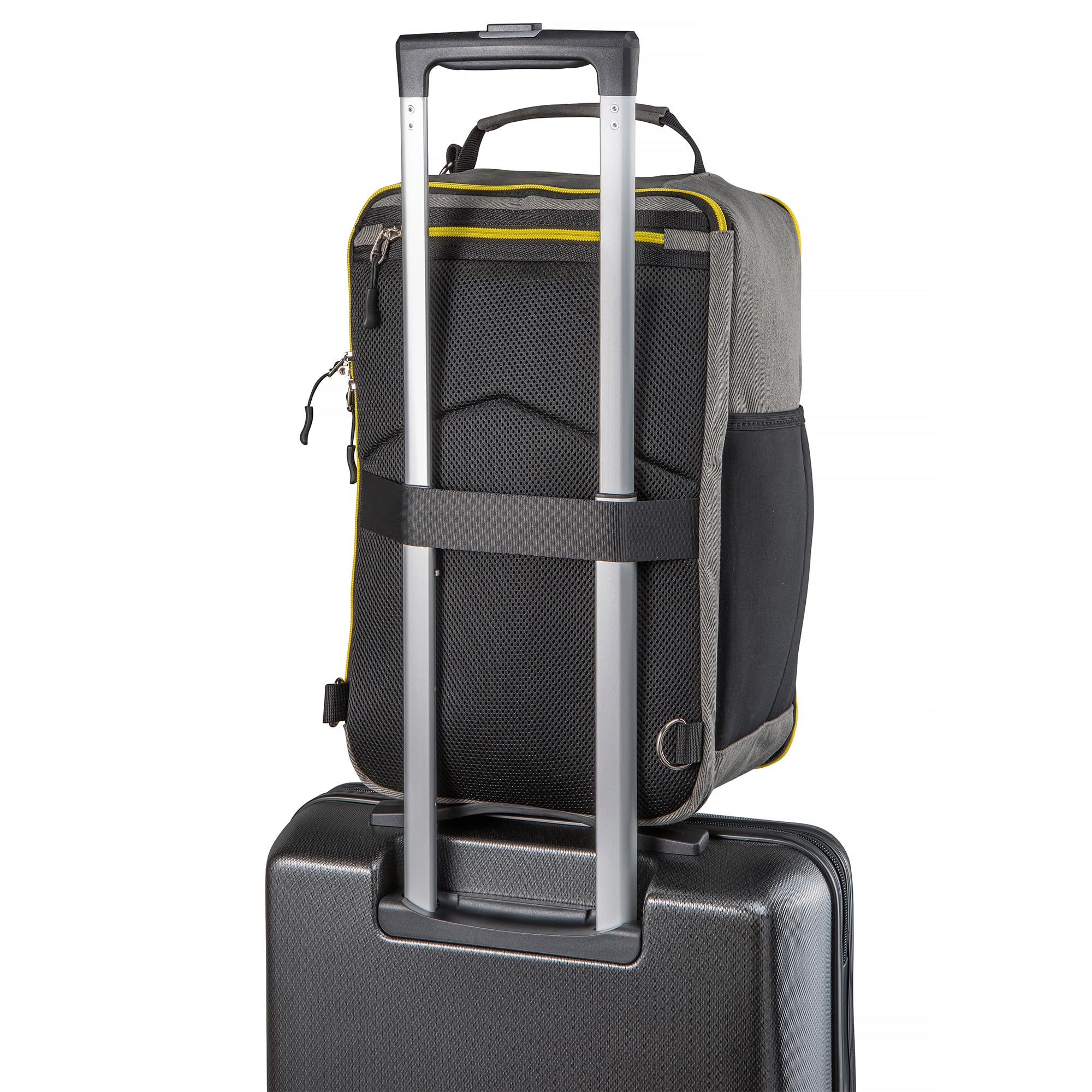 Cabin Max Manhattan 20L Underseat Backpack - 40x20x25 for Ryanair Cabin Bag with Padded Tech Pocket, Lockable Compartment & Versatile Straps - Stylish Travel Companion for Airlines