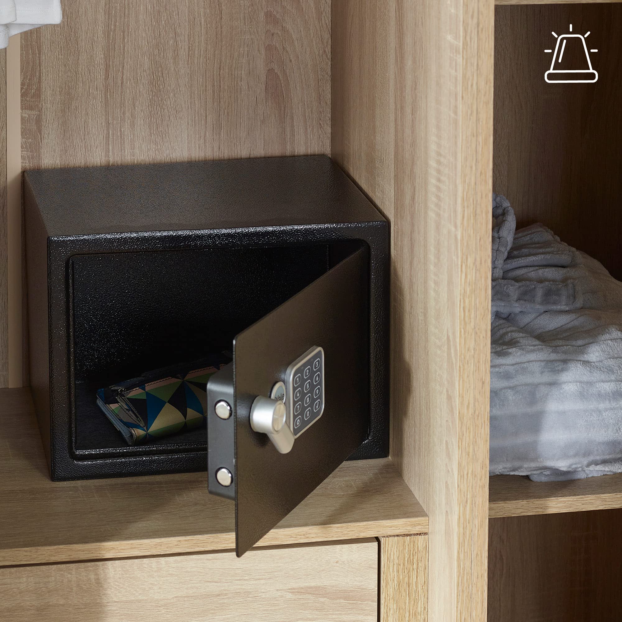 Yale - Electronic Alarmed Safe Laptop - Standard Security - YLC/200/DB2