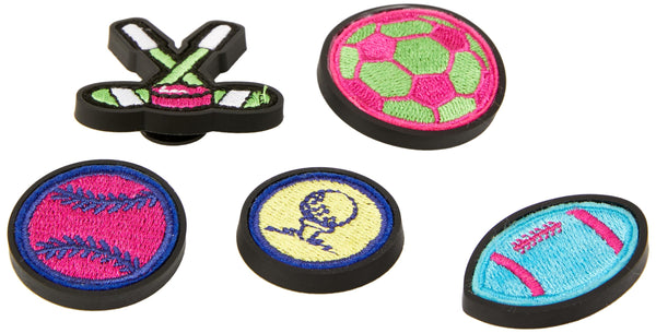 Crocs Unisex's Tennis Ace Shoe Charms