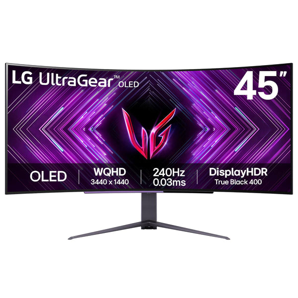LG UltraGear OLED Gaming Monitor 32GS95UV-B, 32 inch UHD 4K, Dual mode 4K: 240Hz / FHD: 480Hz, 0.03ms Response Time, NVIDIA G-Sync & AMD FreeSync Premium Pro, 7W Stereo speakers, DisplayPort, HDMI 2.1