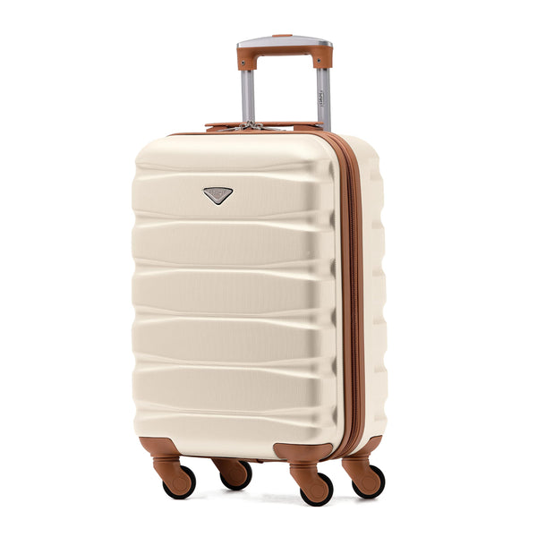 Flight Knight Set of 3 Lightweight 4 Wheel ABS Hard Case Suitcases Cabin & Hold Luggage Options Approved for Over 100 Airlines Including easyJet, British Airways, Ryanair, Jet2 & Many More