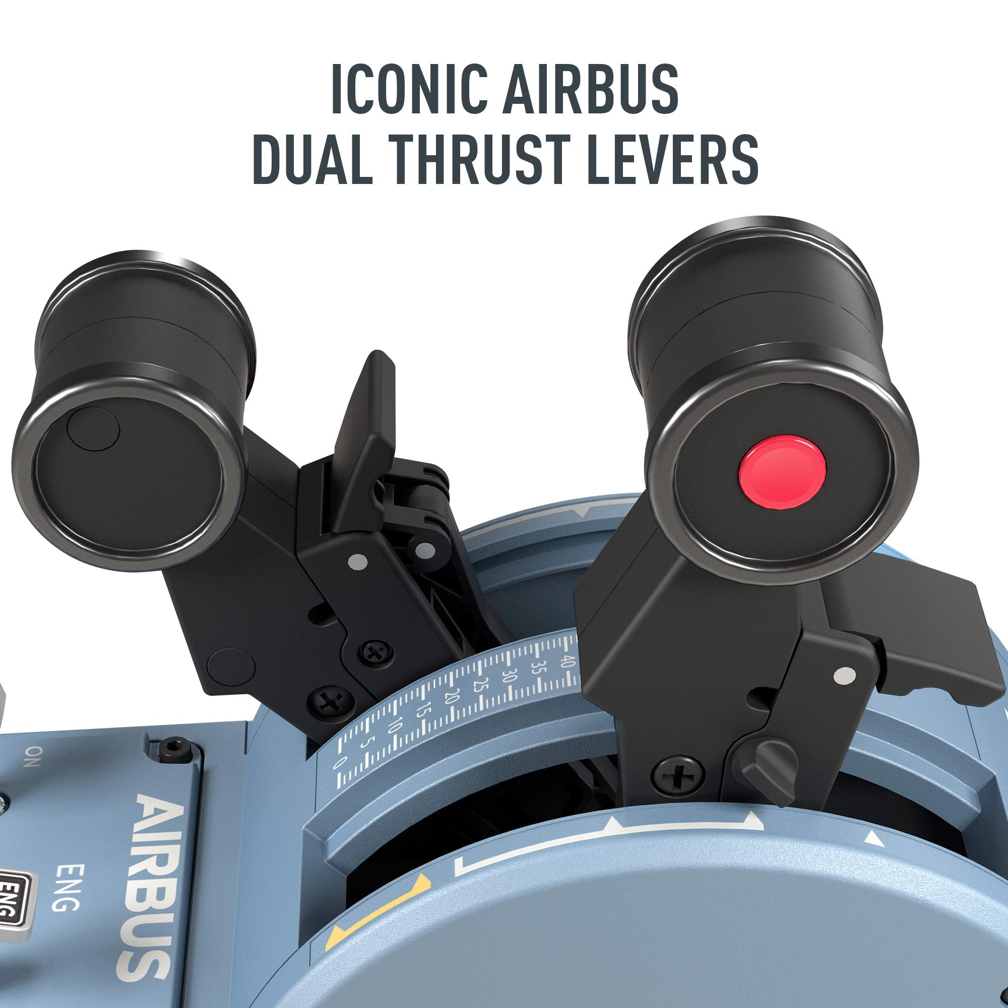 Thrustmaster TCA Captain Pack X Airbus Edition - High-Precision Flight Stick and Throttle Quadrant for Xbox Series X|S, Xbox One, and PC