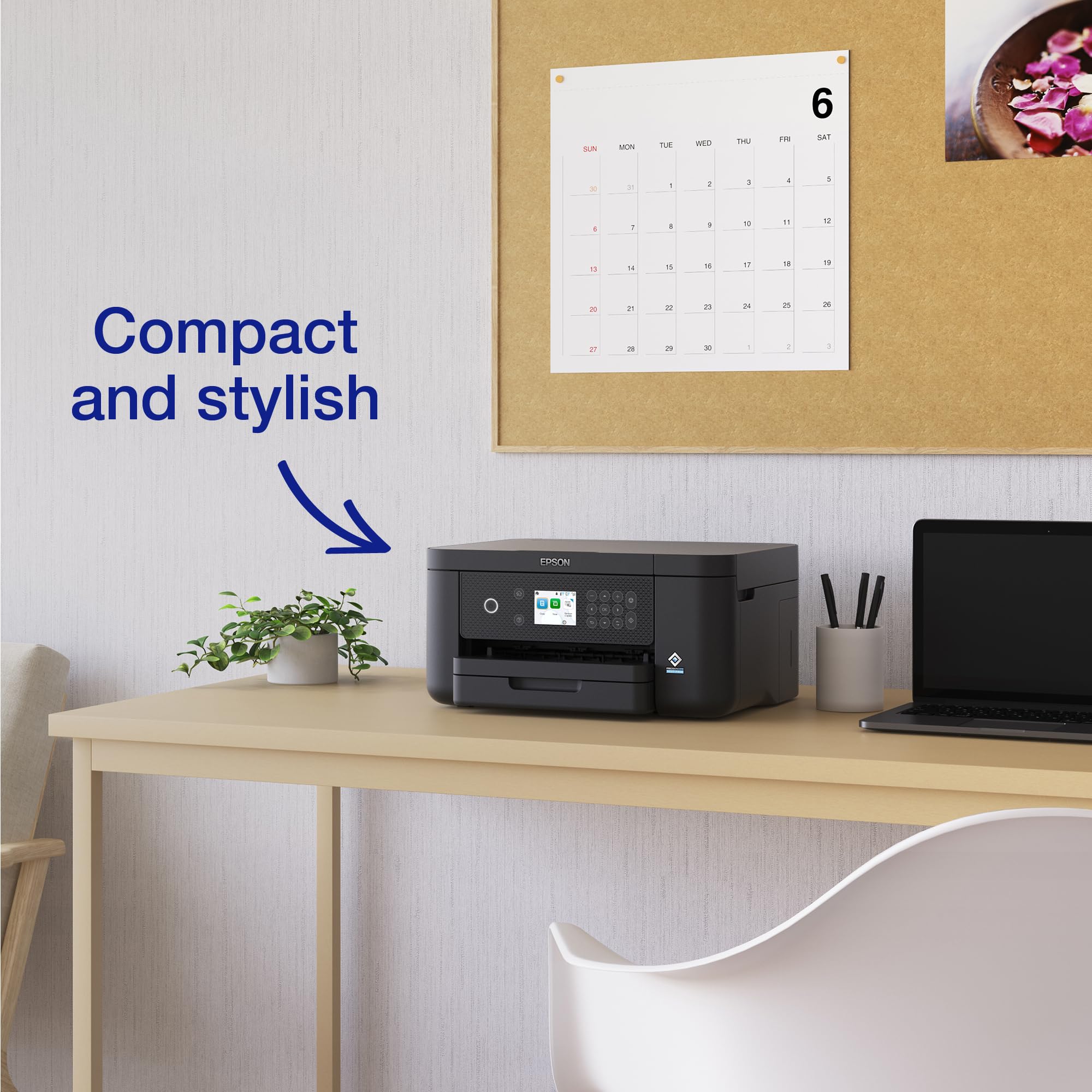 Epson Expression Home XP-4205 3-in-1 Ink Multifunction Printer, Scanner, Copier, WiFi, 1440dpi, Duplex, 2.4 Inch Display, DIN A4, incl. 3 Months Readyprint Flex Trial