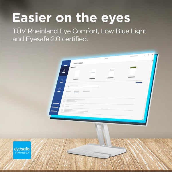 Lenovo L27i-4B 27 Inch PC Monitor | FHD, 1080p, 48-100Hz, IPS, 4ms, VGA and HDMI