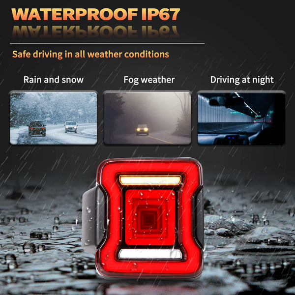 VLAND Motor 9 Inch LED Headlights compatible with 2018-2023 Wrangler JL/JLU Rubicon, Sport, Sport S, Sahara [Not fit JK], w/Startup dynamic display, 1 set for RHD