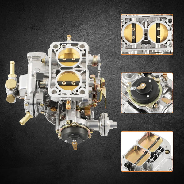 maXpeedingrods 4 Cylinder Carburetor 2 Barrel 38 19830.202 Universal for VW/Ford/Renault/Dodge/Toyota