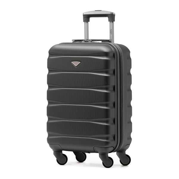 Flight Knight Set of 3 Lightweight 4 Wheel ABS Hard Case Suitcases Cabin & Hold Luggage Options Approved for Over 100 Airlines Including easyJet, British Airways, Ryanair, Jet2 & Many More