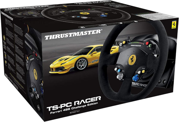 Thrustmaster TS-PC Racer Ferrari 488 Challenge Edition - High-Performance Racing Wheel with Force Feedback for PC