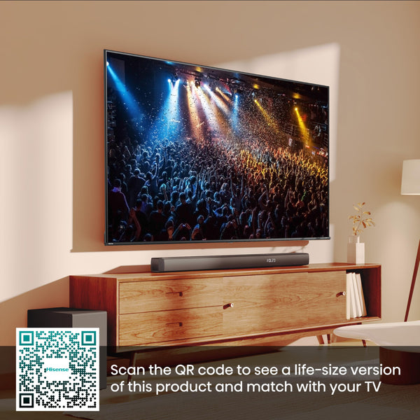 Hisense AX5125H 5.1.2 Channel 500W Dolby Atmos Soundbar with Wireless Subwoofer& Up Firing Speakers& Turly Wireless Rear Speakers