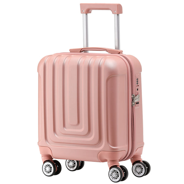 Flight Knight Premium Lightweight Suitcase - Built-in TSA Lock - 8 Spinner Wheels - ABS Hard Shell Check in Highly Durable Luggage - Medium - 67x45x26cm