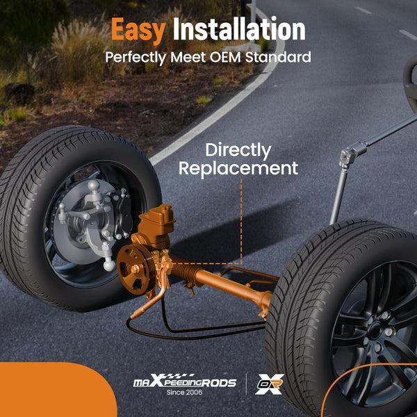 maXpeedingrods Power Steering Pump 34430FE040 for Subaru Impreza WRX 20.L 2.5L 2004-2007