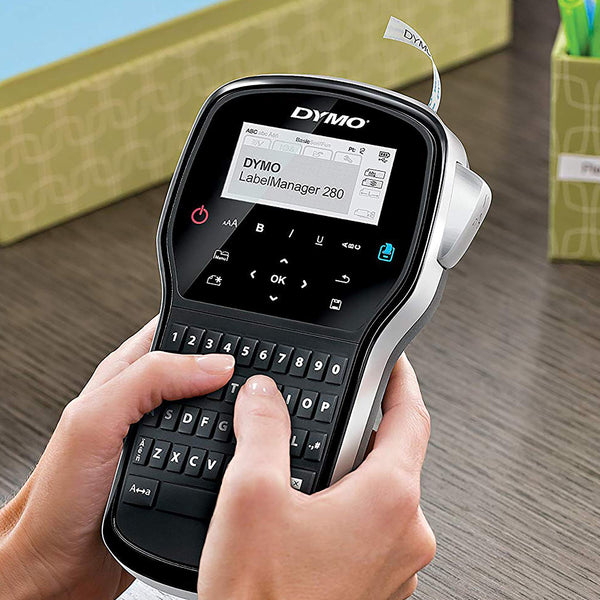 DYMO LabelManager 420P Label Maker | High Performance Rechargeable Portable Label Printer | Computer Connection | Print Barcodes, Logos & Graphics