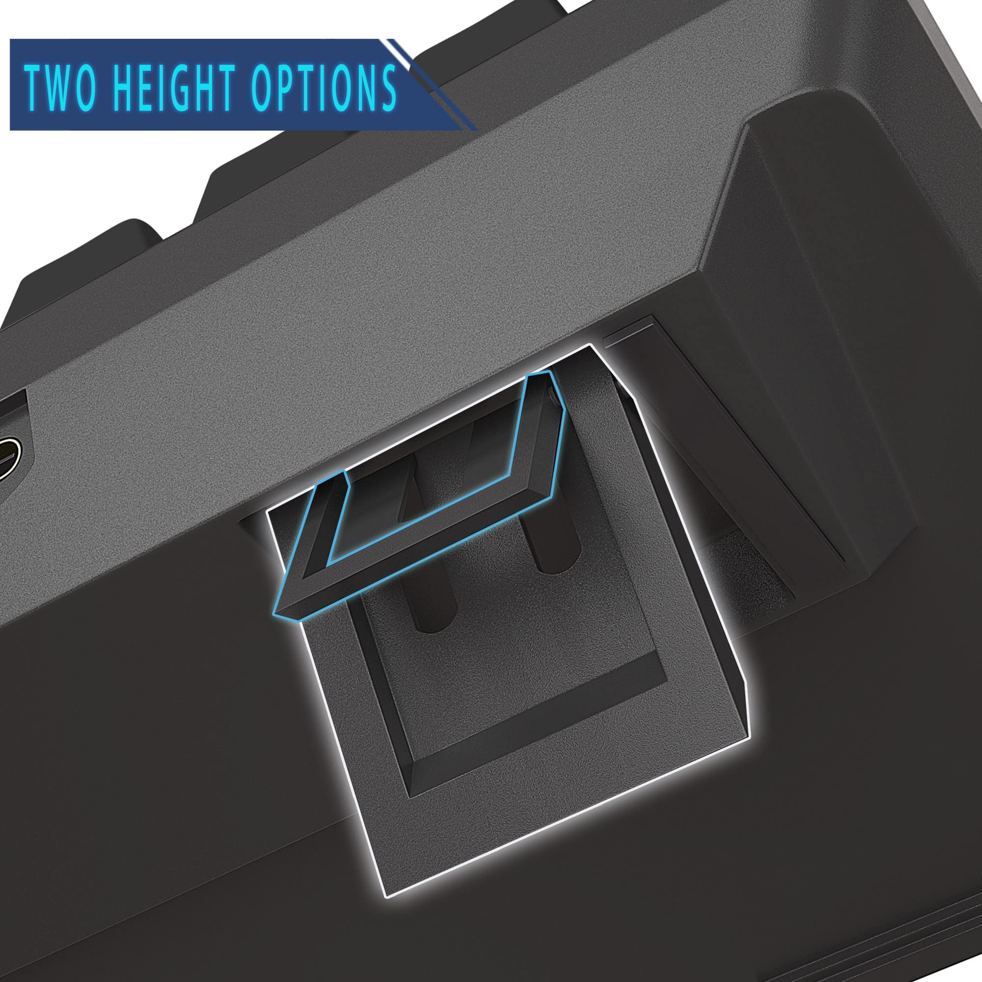 MageGee Portable 60% Gaming Mechanical Keyboard, Minimalist MK-Box Ice Blue Backlit Compact 68 Keys Wired Office Keyboard with Red Switch for Windows Laptop PC Mac Convenient(Gray & White)