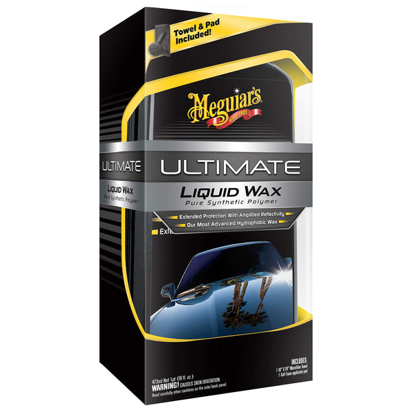Meguiar's G210516EU Ultimate Liquid Wax 473ml, Incredible Gloss & Slickness That Lasts