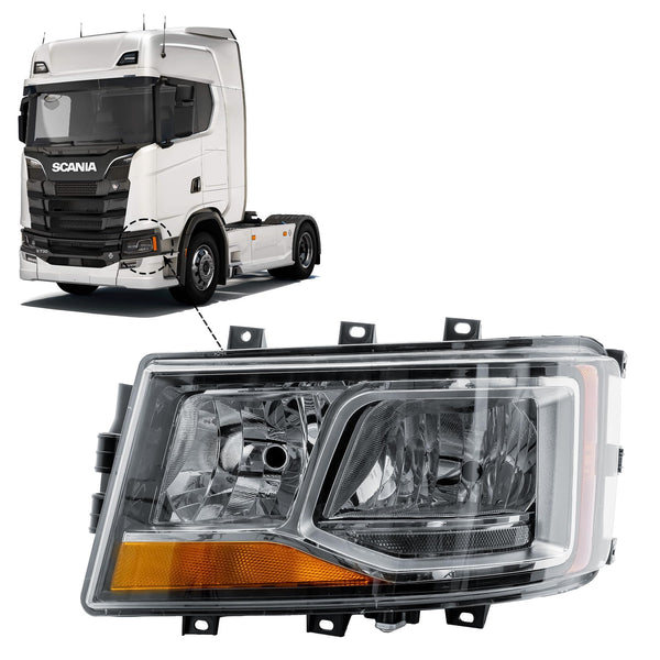 LONGLING Replacement Driver Right Side O/S Headlight Head Lamp Electric Adjustment for SCANIA Truck P G R S Series