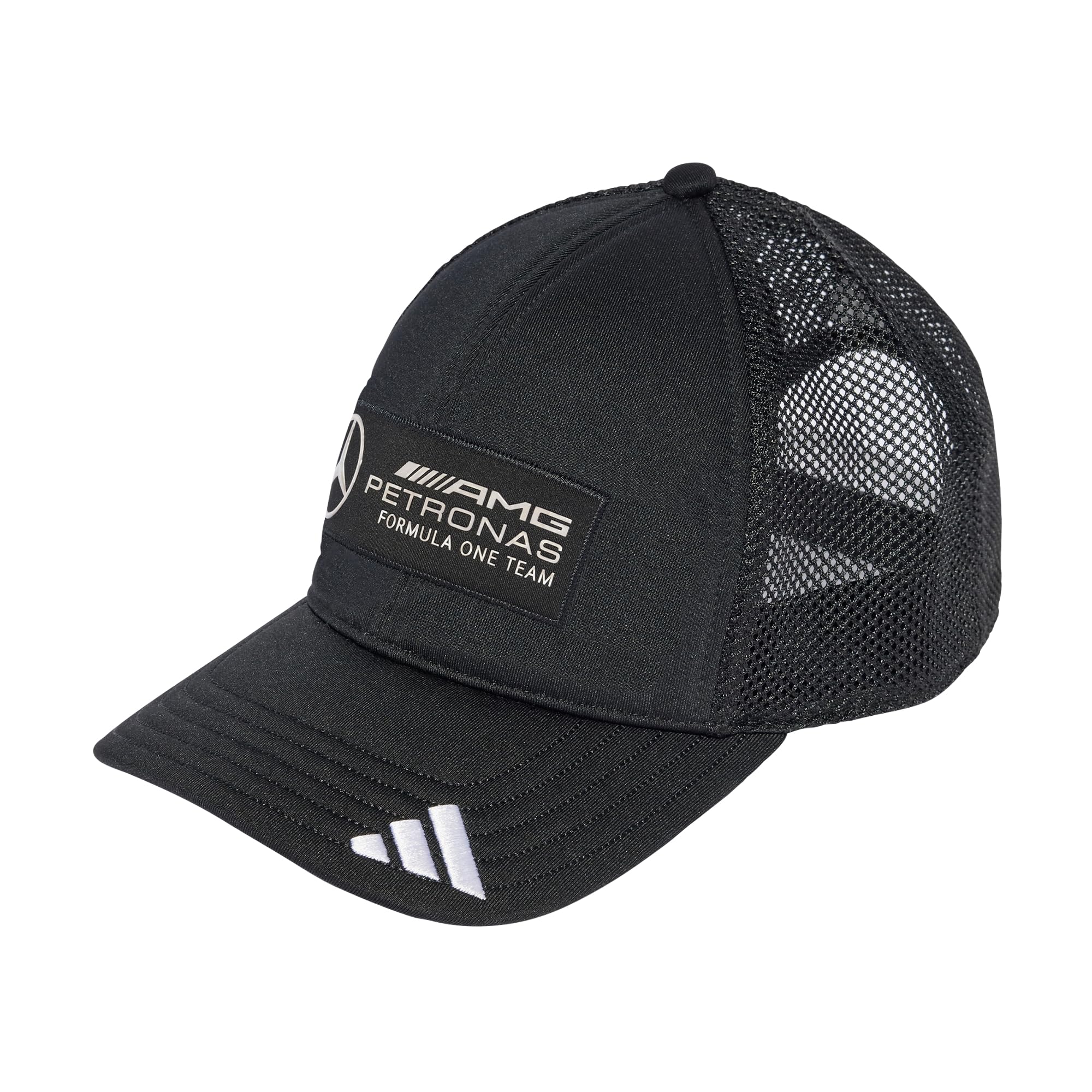 adidas Unisex Mercedes - Amg Petronas Formula One Team Snapback Logo Trucker Cap Baseball Cap