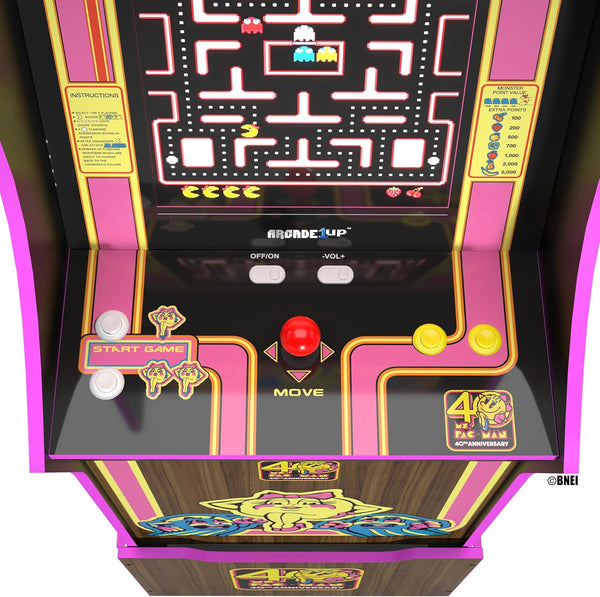 Arcade1Up Ms. Pac-Man 40th Anniversary
