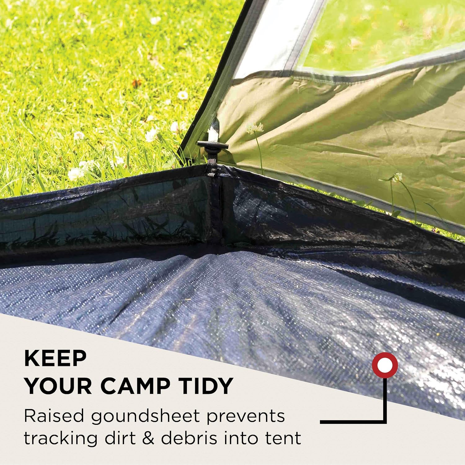 Coleman Tent Coastline 3 Plus, compact 3 man tent, 3 person tunnel tent, lightweight camping tent with awning and windows, Waterproof thanks to 3,000mm water column