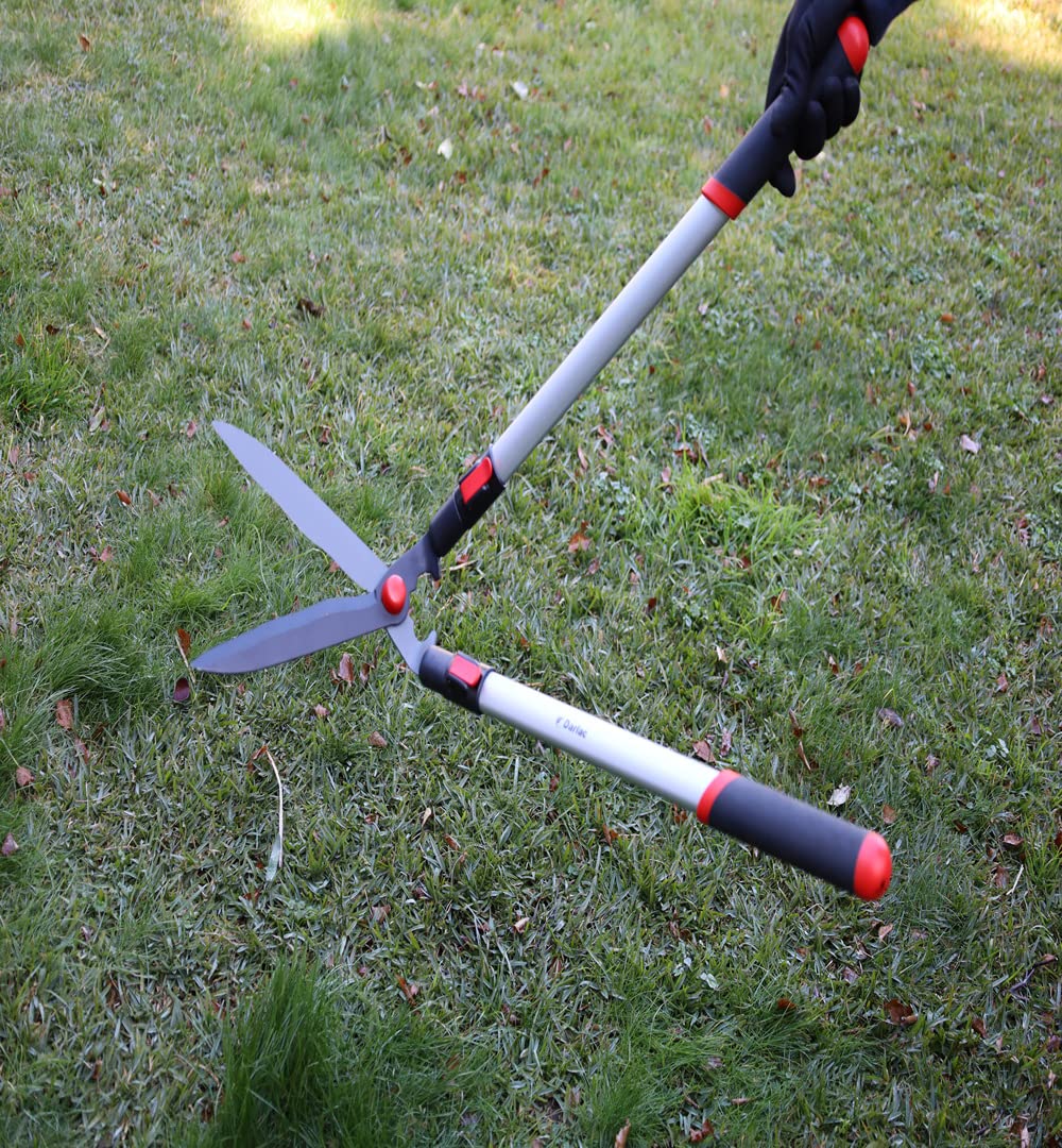 Darlac Telescopic Lawn Shear ? Incredibly Lightweight & Razor Sharp ? Flip-Lok Action Extendable Handles ? Ideal Grass Cutter & Lawn Edging Tool ?