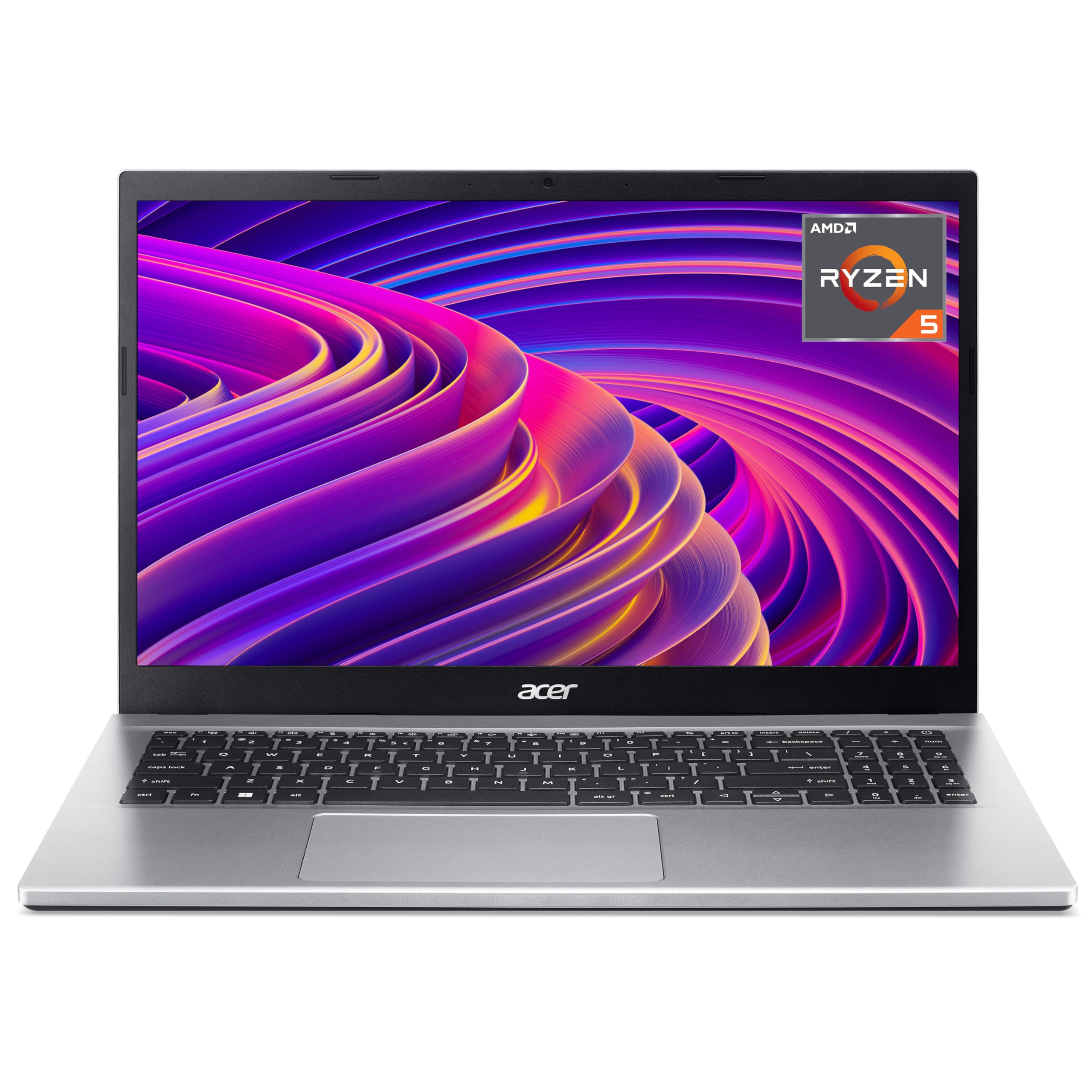 Acer Aspire Go 15 AG15-42P Laptop - AMD Ryzen 7 5825U, 16GB, 1TB SSD, Integrated Graphics, 15.6 Inch Full HD, Windows 11, Silver