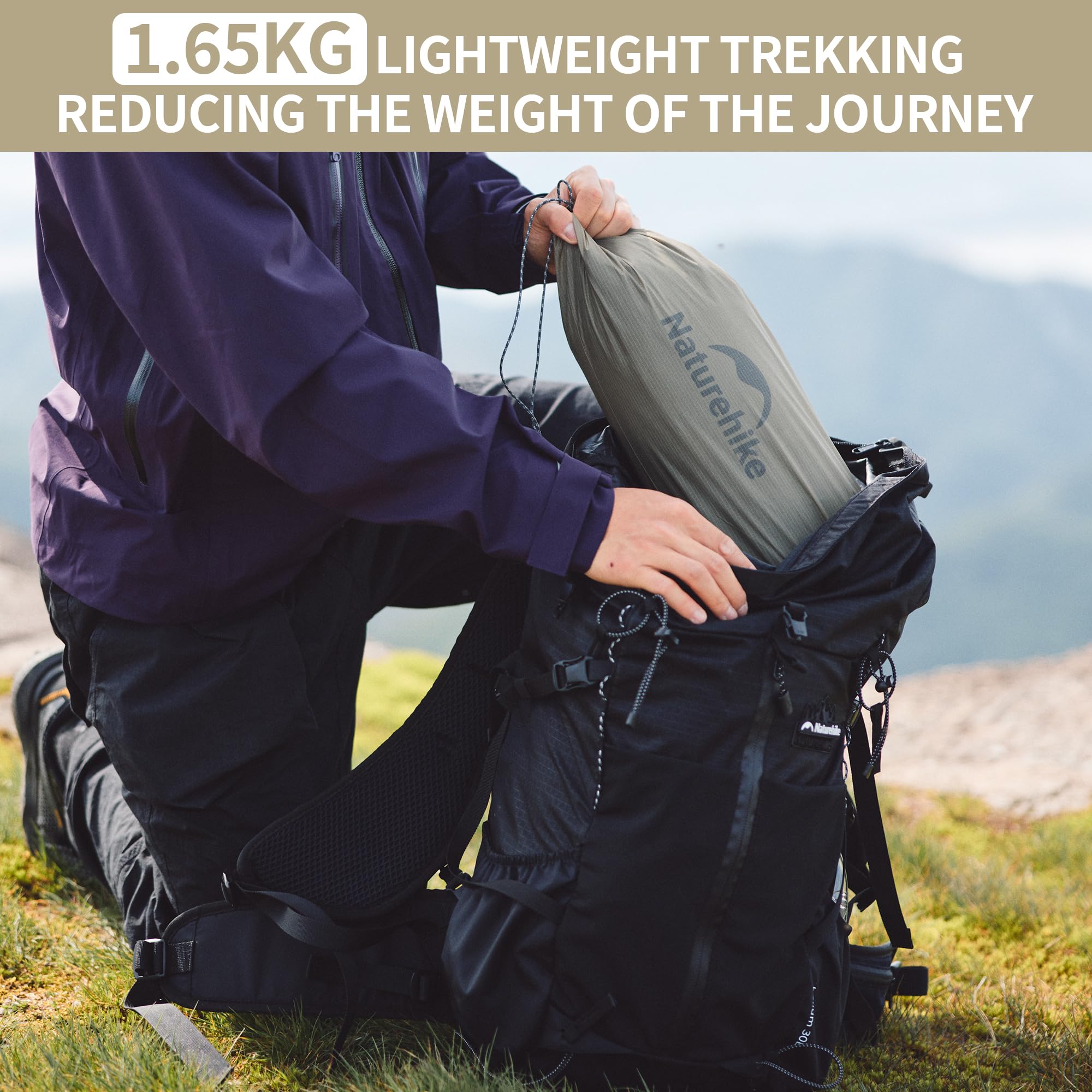 Naturehike Cloud up 2 Camping Tent 2 Man Backpacking Tent 3-4 Season Wild Country Tent Lightweight Dome Tent