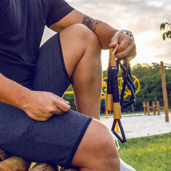 Elite SRS Beaded Jump Rope Adult For Fitness - Beaded Heavy Skipping Rope for Exercise - Unbreakable Long Handles and Shatterproof Beads - Designed