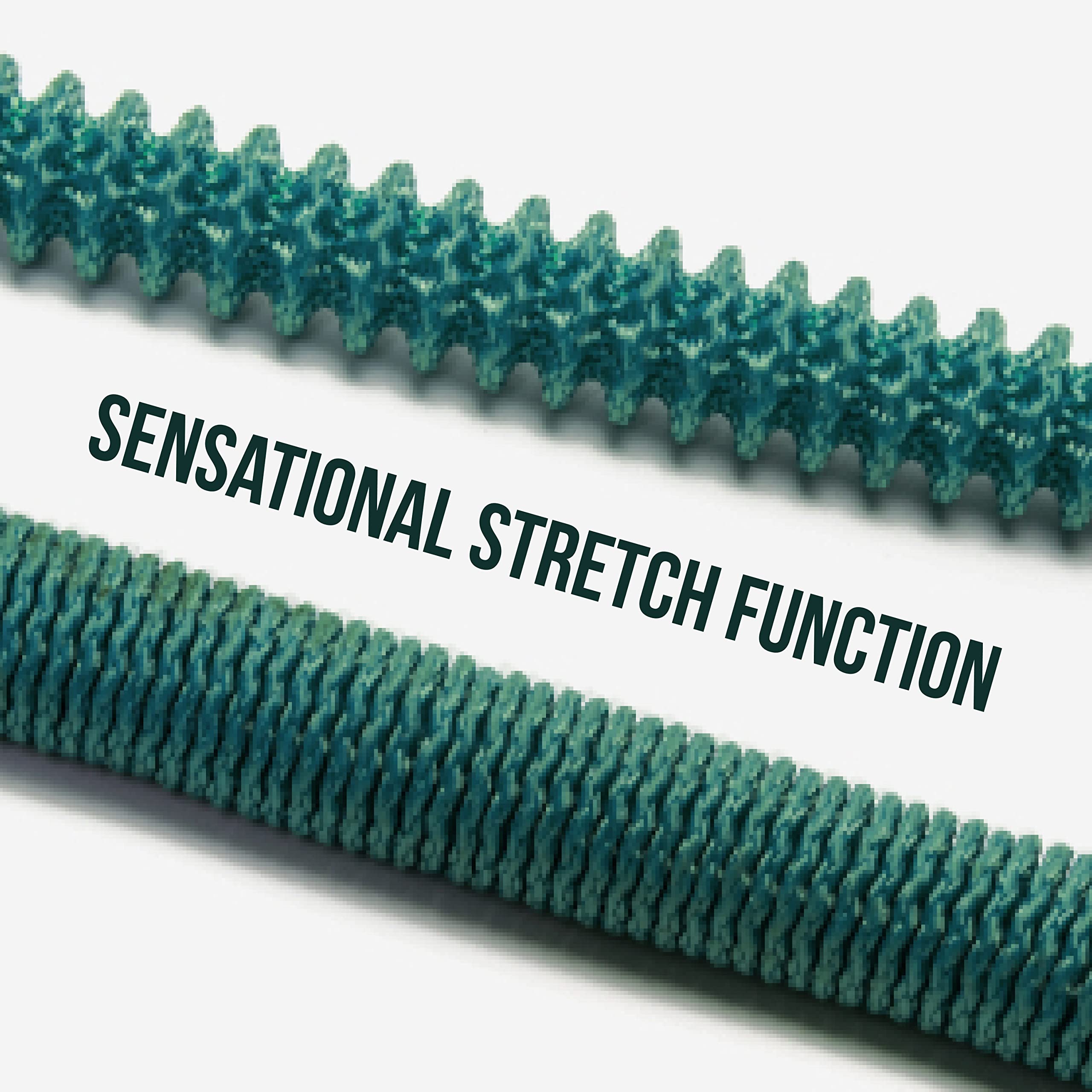 Flexible Garden Hose with Ergonomic Multifunctional Spray Including Adapter and Hand Shower with 8 Spray Functions, Expandable