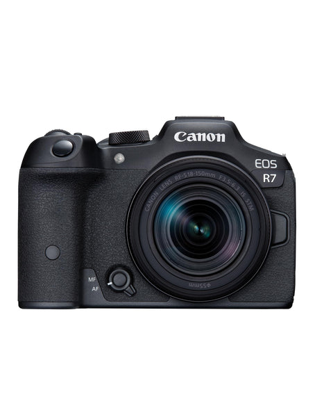 Canon Mirrorless Cameras EOS R7 Body - 32.5 MP APS-C Sized Image Sensor - Dual Pixel CMOS AF II - 4K UHD Video - In-Camera Compositing - LCD Touchscreen - UVC/UAC Compatible