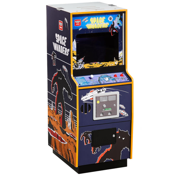 Quarter Arcades Numskull Dig Dug Collector's Edition Mini Arcade - 1/4 Scale Authentic Wooden Replica, Original ROM, Rechargeable Battery & 3W Speakers for Retro Enthusiasts [video game]
