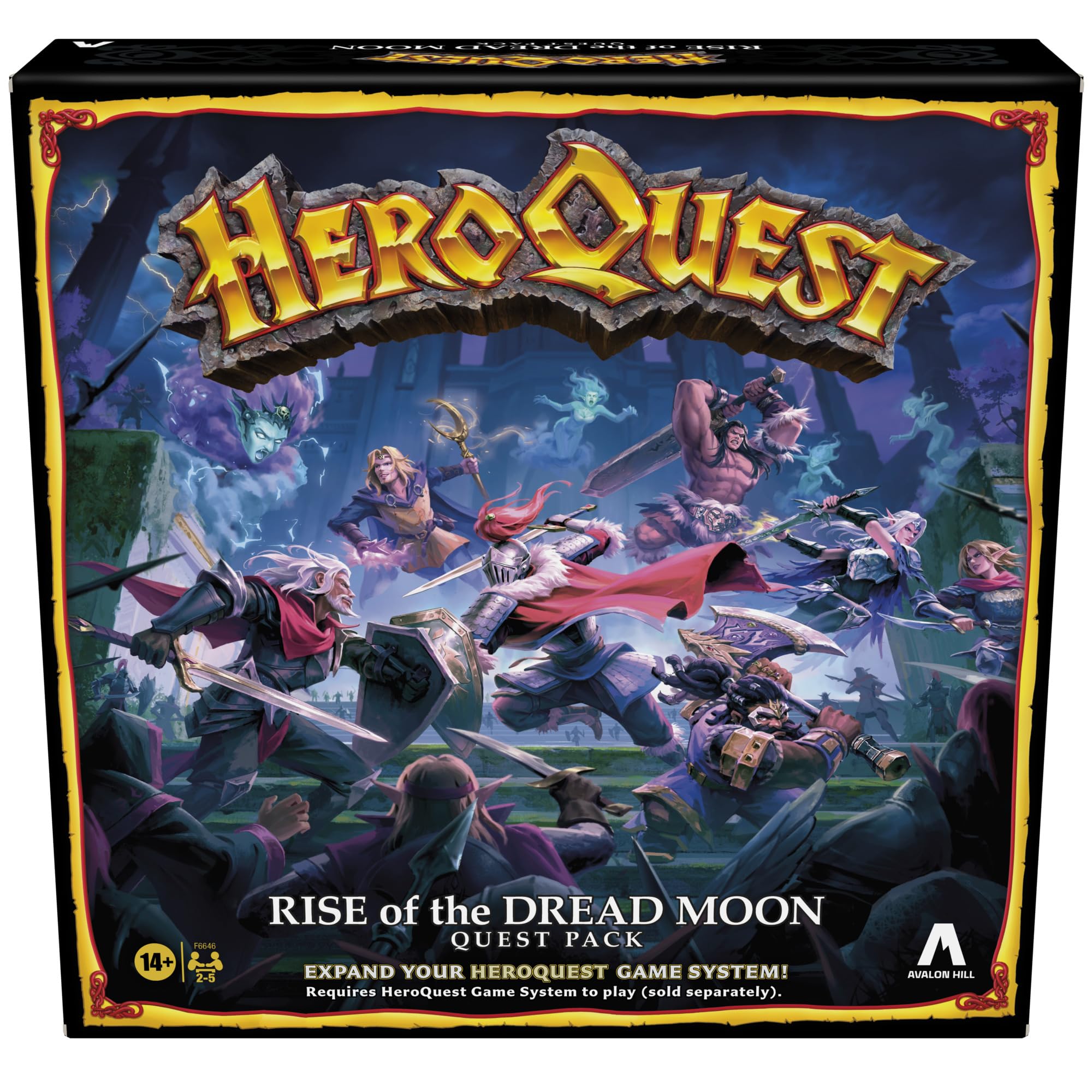 Avalon Hill HeroQuest Jungles of Delthrak Quest Pack, Requires HeroQuest Game System to Play, Roleplaying Games - English Version