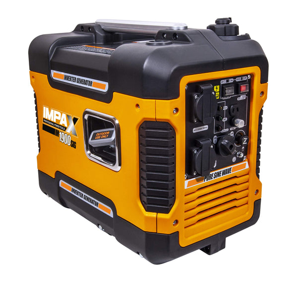 IMPAX® 3500w Inverter Open - Frame Generator, Orange/Black