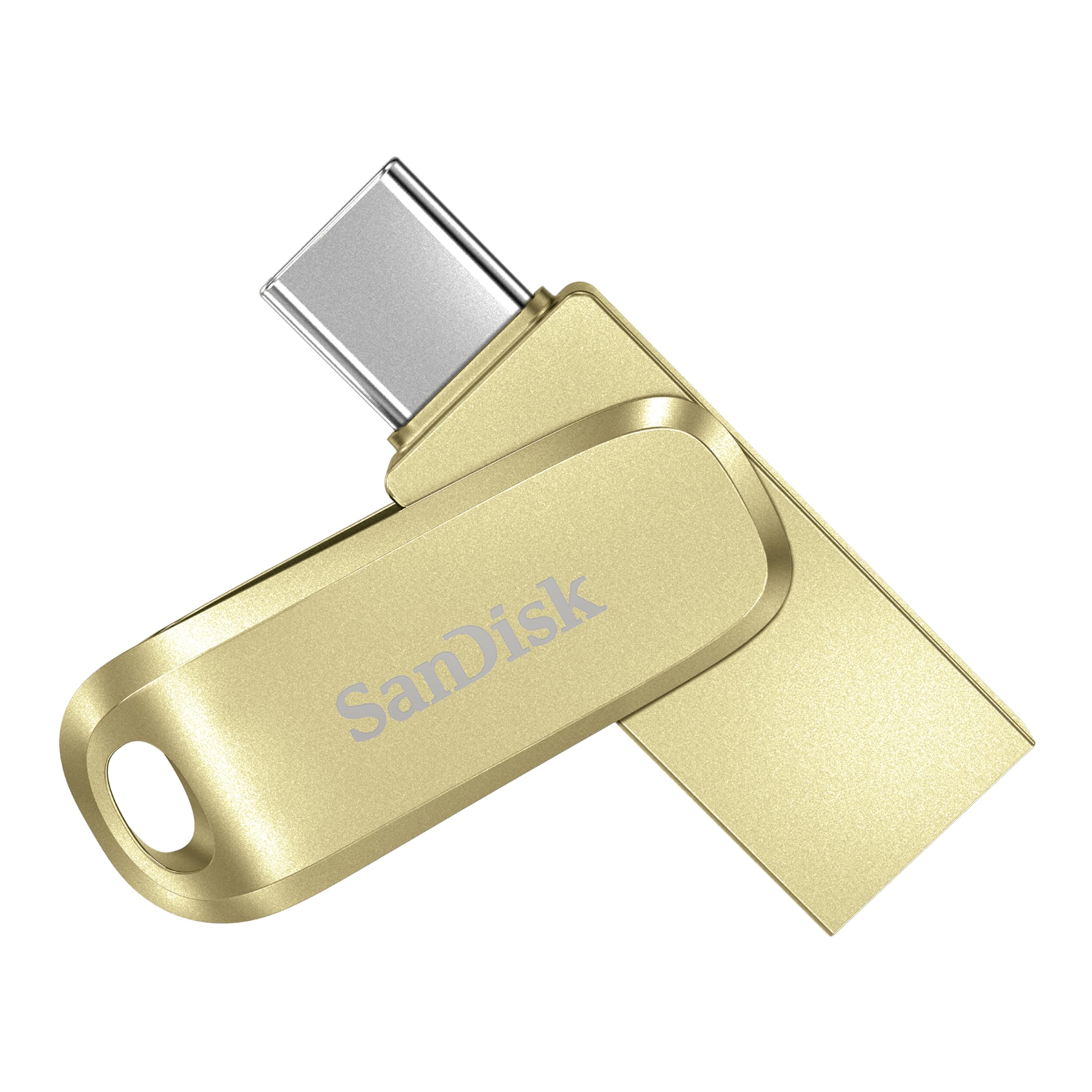SanDisk Ultra Dual Drive USB flash drive 128 GB USB Type-A/USB Type-C 3.2 Gen 1 (3.1 Gen 1) Black, Silver