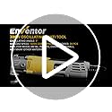 Enventor Oscillating Multi Tools, 300W 15000-22000 OPM Electric Corded Multi Tool, 6 Variable Speeds, 3°Oscillation Angle, Quick-fit Blade Design, with 28pcs Accessories for Cutting, Sanding, Scraping