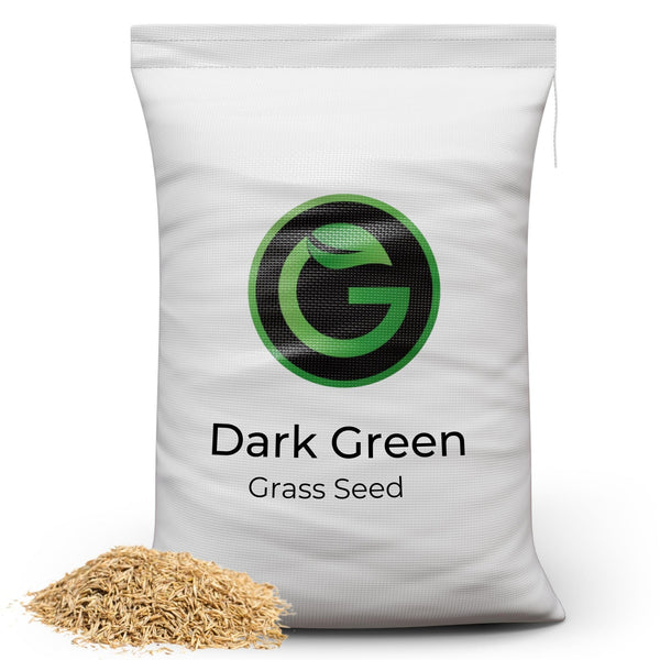 Dark Green Lawn Seed - Grass Seeds for a Green Lawn All Year Round - Hard Wearing & Fast Growing Mix - Garden Lawncare Guy (10kg - 400m?)