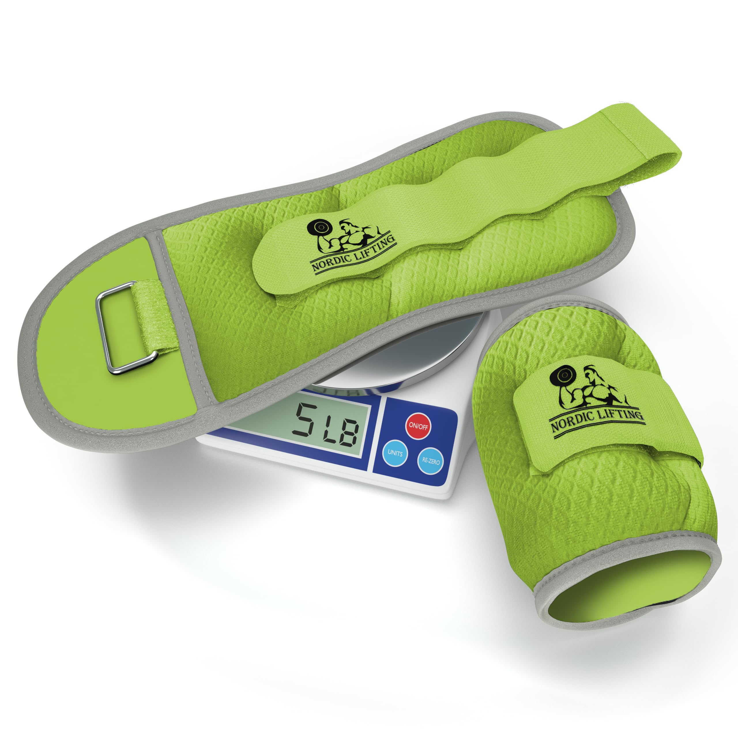 Ankle/Wrist Weights (1 Pair) for Women, Men and Kids - Fully Adjustable Weight for Arm, Hand & Leg - Best for Walking, Jogging, Gymnastics, Aerobics -