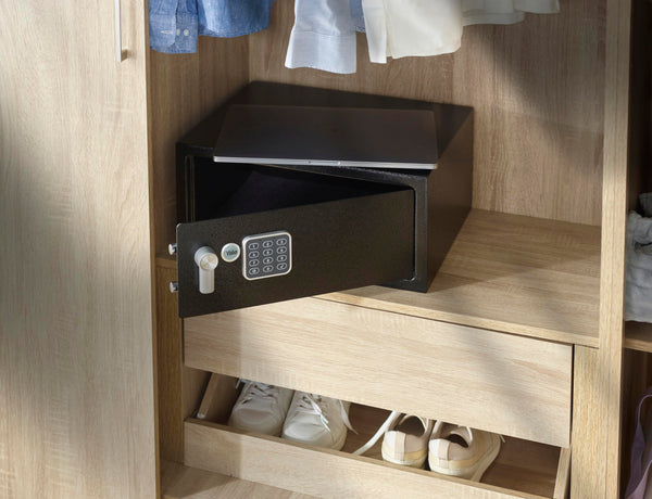 Yale - Electronic Alarmed Safe Laptop - Standard Security - YLC/200/DB2