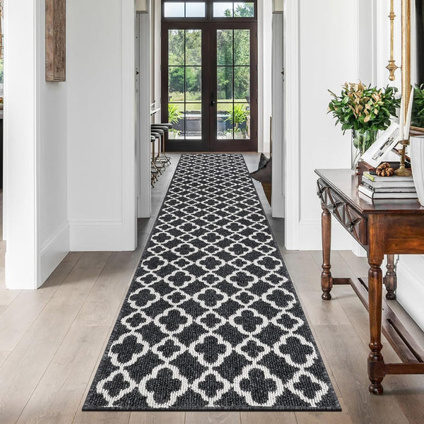 SHACOS Extra Long Hallway Runner Rug 60x300 cm Non Slip Carpet Runner for Hallway Washable Hall Carpet Runner Long Runner Rug for Kitchen Entryway