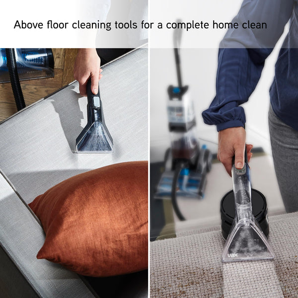 Vax Smartwash Pet-Design Carpet Cleaner | Kills 99% of Bacteria | Pre-treatment Wand – CDCW-SWXP, Grey, White and Teal