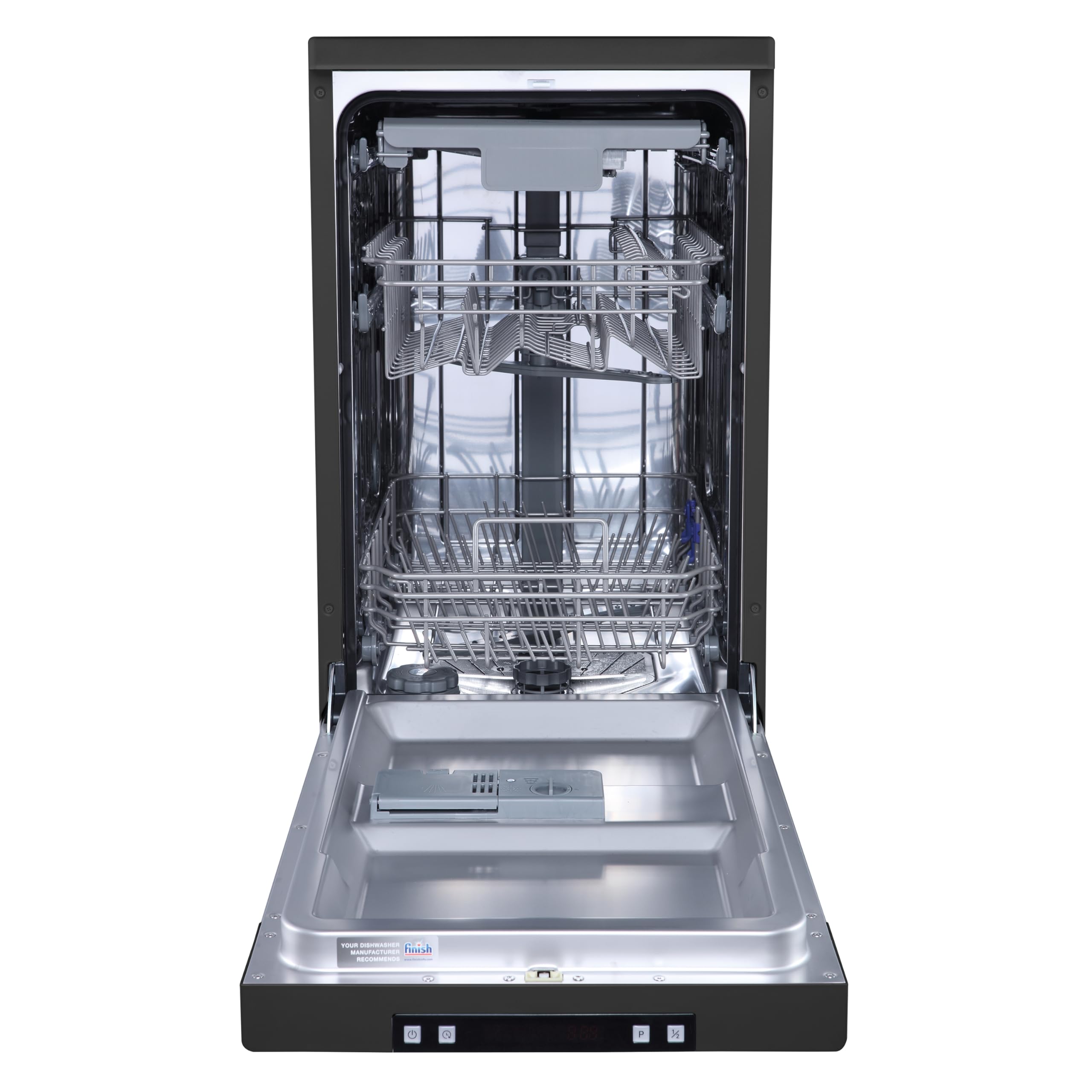 Hisense HS622E90WUK Freestanding Standard Dishwasher 85cm High - E Rated, White, 24 x 23 x 33 inches (L x W x H) [Energy Class E]