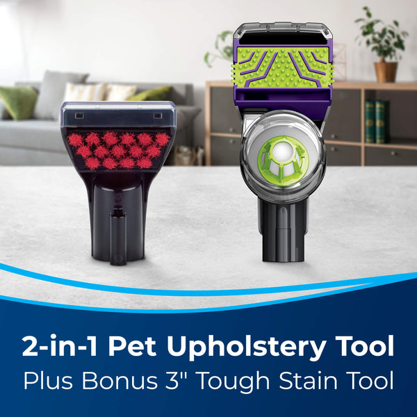 BISSELL ProHeat 2X Revolution Pet Pro, Carpet Cleaner, Upholstery Cleaner with HeatWave Technology, Carpet Washers Dry in 30 Mins, CleanShot Pre-Treater & Pet Hair Removal Tool, 20666