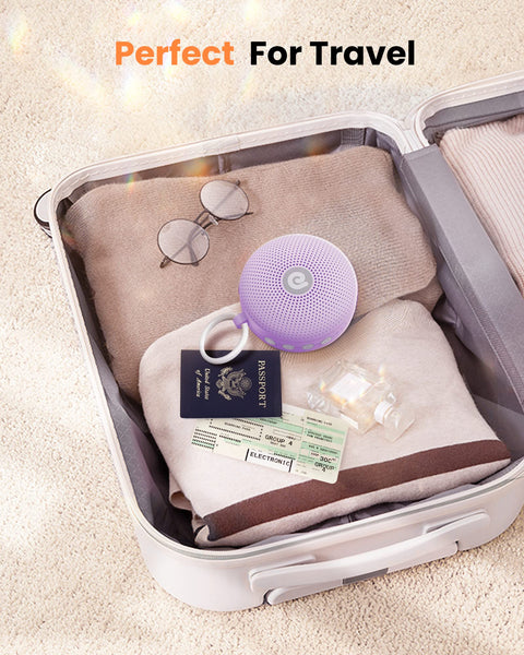 Dreamegg White Noise Machine, Portable Sound Machine Baby Features Powerful Battery, D11Max Sleep Aid Sound Machine for Baby Adults 21 Soothing Sounds for Sleeping Nursery Travel Gift USB Rechargeable