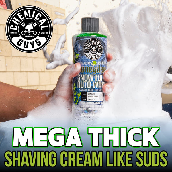 Chemical Guys CWS21116 - Beer Scent Snow Foam Auto Wash Cleanser (16 oz)