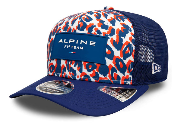 New Era - F1 Alpine British 9Fifty Trucker Stretch Snapback Cap Colour Blue