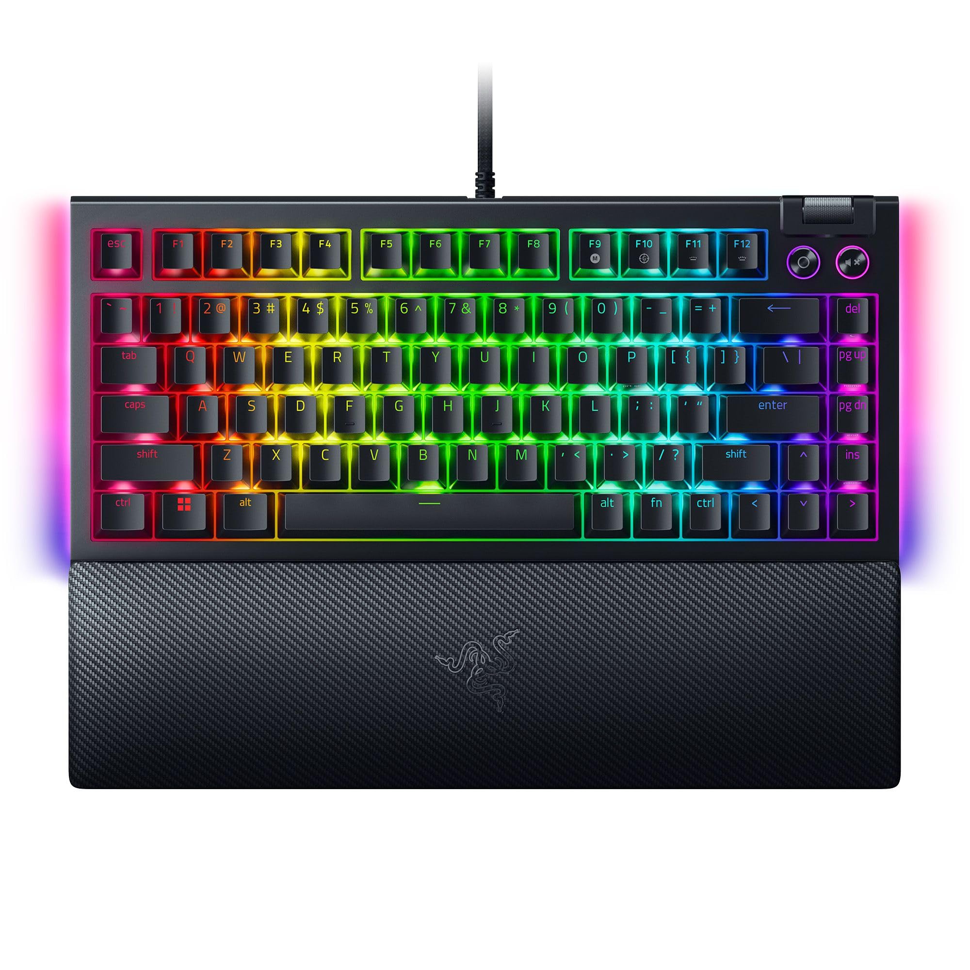 Razer BlackWidow V4 X Minecraft Edition - Mechanical Gaming Keyboard - Chroma RGB (Green Mechanical Switches, 6 Dedicated Macro Keys, Doubleshot ABS Keycaps) US Layout | Minecraft